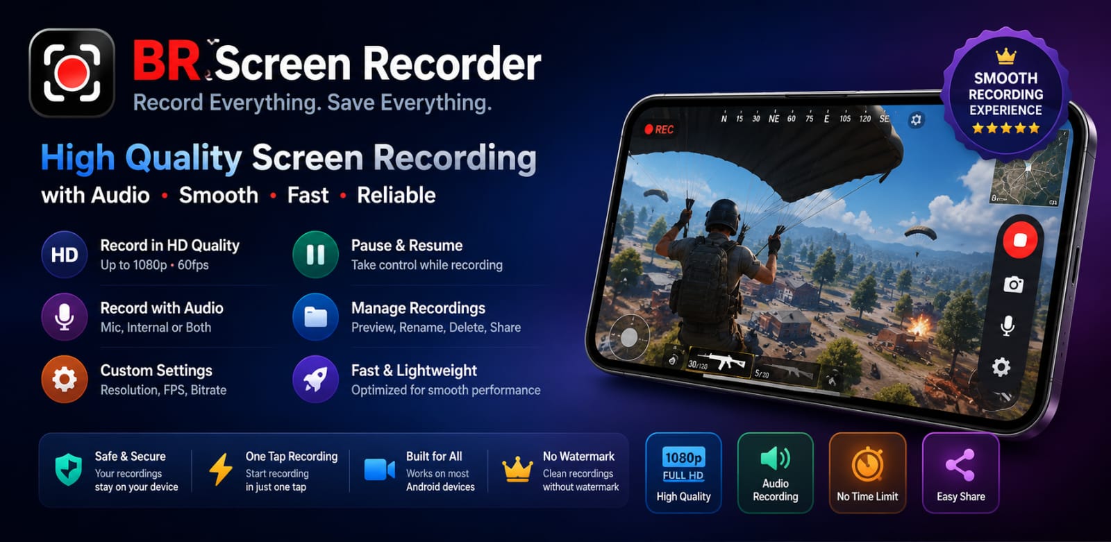 BR Screen Recorder Feature Image